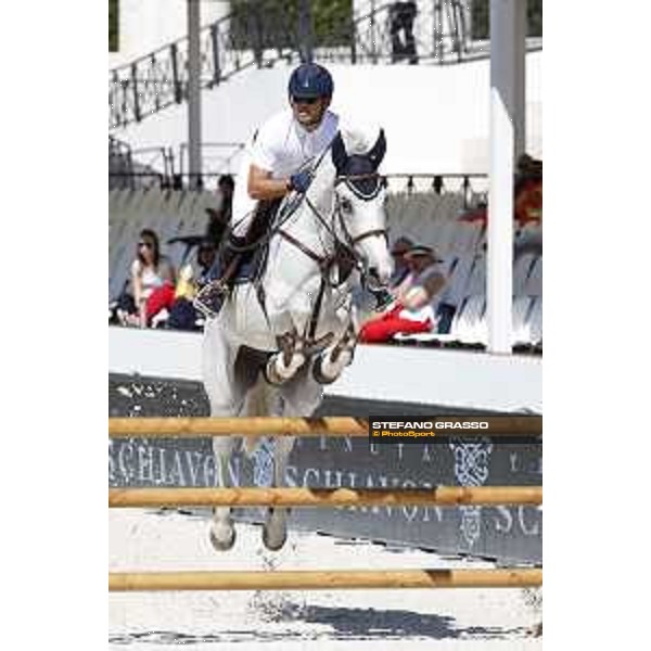 LGCT of Rome - Amateur riders - Silvano Meier on Rapsodia in Blue Rome - Stadio dei Marmi, 21st sep.2017 ph.Mario Grassia/LGCT