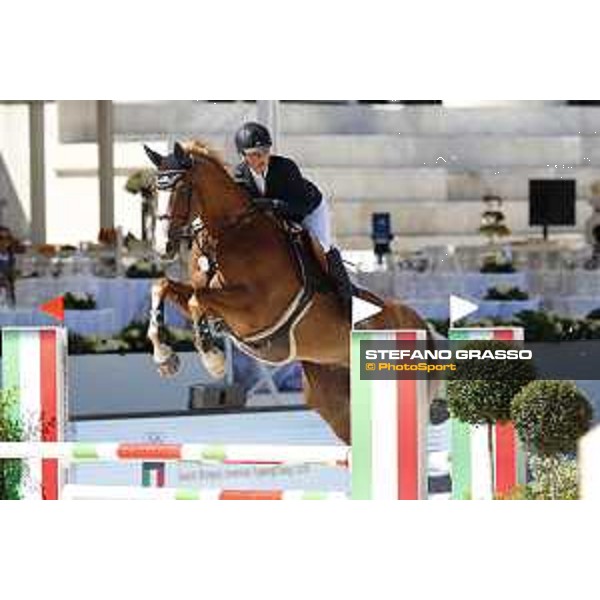 LGCT of Rome - Amateur riders - Sarah Rose Berg on Jarnac de Guldenboom Rome - Stadio dei Marmi, 21st sep.2017 ph.Mario Grassia/LGCT