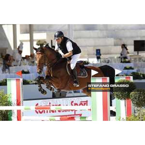 LGCT of Rome - Amateur riders - Serge Varsano on Luca Toni Rome - Stadio dei Marmi, 21st sep.2017 ph.Mario Grassia/LGCT