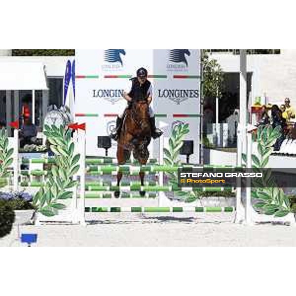 LGCT of Rome - Amateur riders - Serge Varsano on Luca Toni Rome - Stadio dei Marmi, 21st sep.2017 ph.Mario Grassia/LGCT