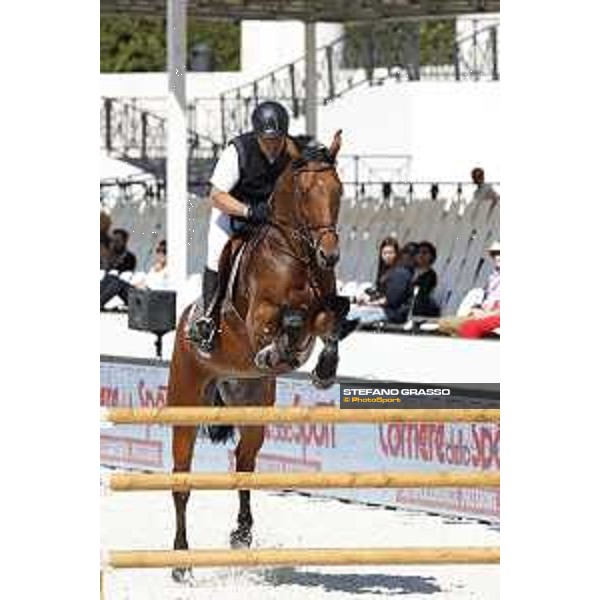 LGCT of Rome - Amateur riders - Serge Varsano on Luca Toni Rome - Stadio dei Marmi, 21st sep.2017 ph.Mario Grassia/LGCT
