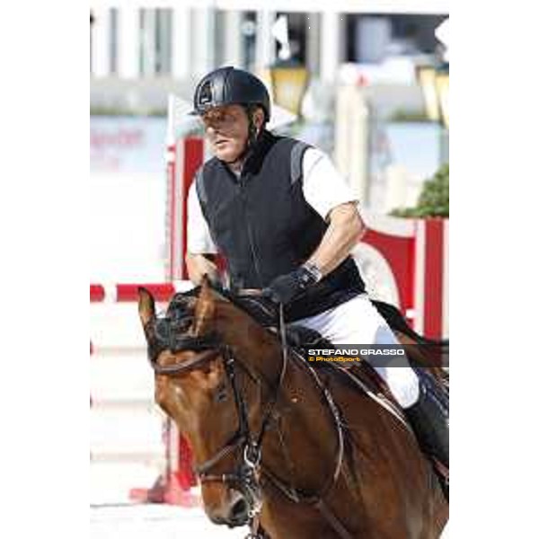 LGCT of Rome - Amateur riders - Serge Varsano on Luca Toni Rome - Stadio dei Marmi, 21st sep.2017 ph.Mario Grassia/LGCT
