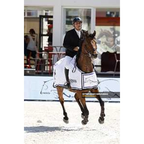 LGCT of Rome - Amateur riders - Prize giving ceremony - Serge Varsano on Luca Toni wins Class 1 Rome - Stadio dei Marmi, 21st sep.2017 ph.Mario Grassia/LGCT