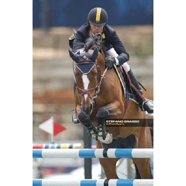 Filippo Moyersoen on Loro Piana Pietruszka Rome - Piazza di Siena 28th may 2004 ph. Stefano Grasso