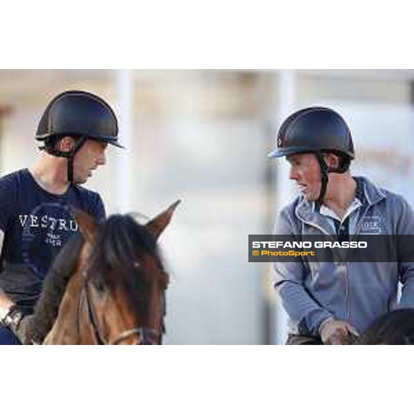 LGCT of Rome - Warm up - Gerco Schroder and Harrie Smolders Rome - Stadio dei Marmi, 21st sep.2017 ph.Stefano Grasso/LGCT