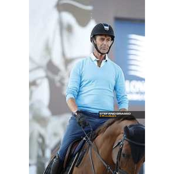 LGCT of Rome - Warm up - Eric van der Vleuten Rome - Stadio dei Marmi, 21st sep.2017 ph.Stefano Grasso/LGCT