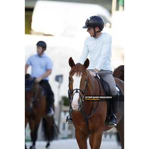 LGCT of Rome - Warm up - Marcus Ehning Rome - Stadio dei Marmi, 21st sep.2017 ph.Stefano Grasso/LGCT