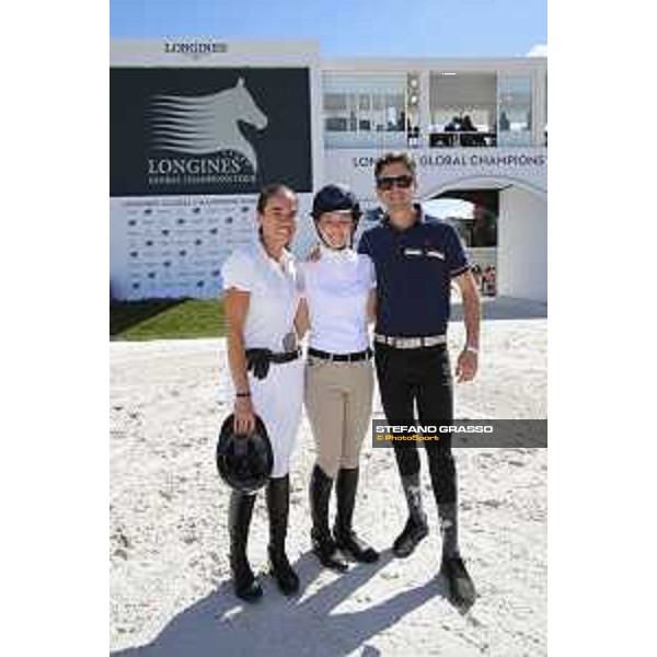 LGCT of Rome - Amateur riders - Tess Carmichael, Georgina Harvey and Oliver Lazarus Rome - Stadio dei Marmi, 21st sep.2017 ph.Stefano Grasso/LGCT