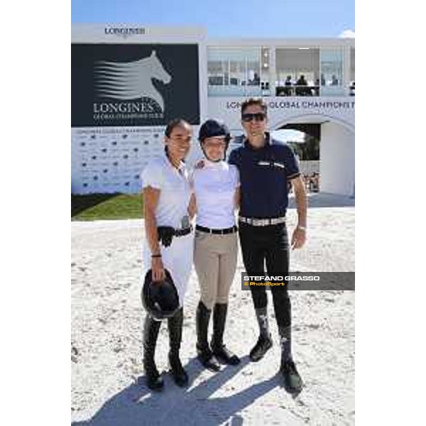 LGCT of Rome - Amateur riders - Tess Carmichael, Georgina Harvey and Oliver Lazarus Rome - Stadio dei Marmi, 21st sep.2017 ph.Stefano Grasso/LGCT