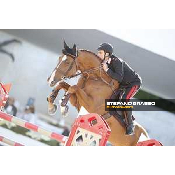 LGCT of Rome - Class 7 - Emanuele Gaudiano on Chalou Rome - Stadio dei Marmi, 22nd september 2017 ph.Stefano Grasso/LGCT