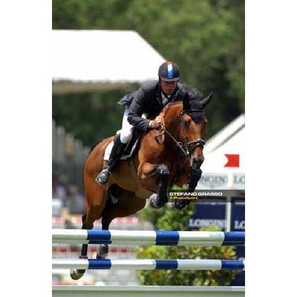Jeroen Dubbeldam on Balaboeska R Rome - Piazza di Siena 28th may 2004 ph. Stefano Grasso