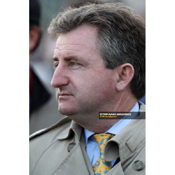 John Ferguson looking the Breeders\' Cup Classic at Monmouth Park racetrack Monmouth Park, 26th october 2007 ph. Stefano Grasso
