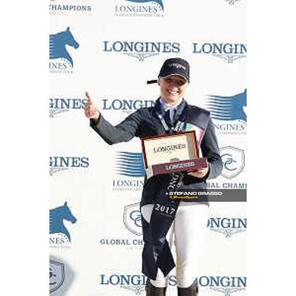 LGCT of Rome - Grand Prix - Prize giving ceremony - Evelina Tovek Rome - Stadio dei Marmi, 23rd september 2017 ph.Stefano Grasso/LGCT