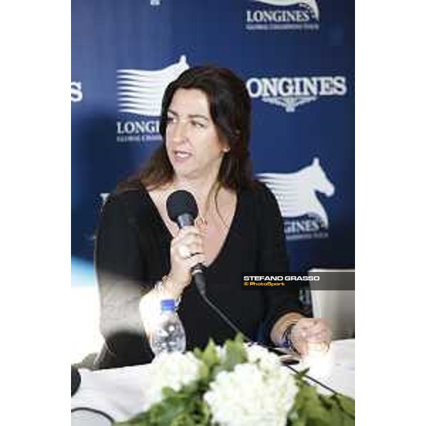 LGCT of Rome - Press conference - Denis Lynch, Scott Brash, Eric Lamaze, Harrie Smolders, Jan Tops and Marcus Ehning Rome - Stadio dei Marmi, 23rd september 2017 ph.Mario Grassia/LGCTLGCT of Rome - Press conference - Eleonora Di giuseppe Rome - Stadio dei Marmi, 23rd september 2017 ph.Mario Grassia/LGCT
