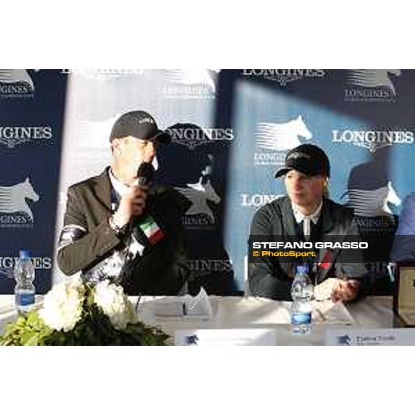 LGCT of Rome - Press conference - Harrie Smolders and Evelina Tovek Rome - Stadio dei Marmi, 23rd september 2017 ph.Mario Grassia/LGCT