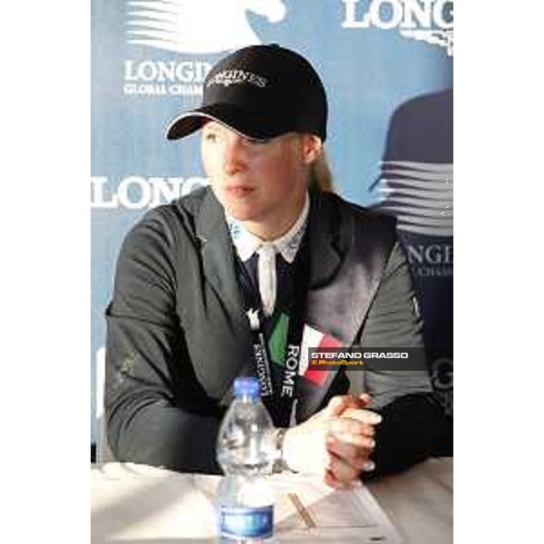 LGCT of Rome - Press conference - Evelina Tovek Rome - Stadio dei Marmi, 23rd september 2017 ph.Mario Grassia/LGCT