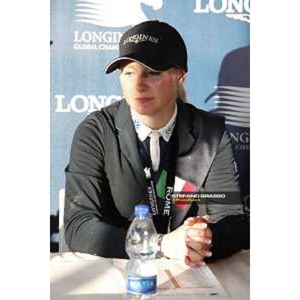 LGCT of Rome - Press conference - Evelina Tovek Rome - Stadio dei Marmi, 23rd september 2017 ph.Mario Grassia/LGCT