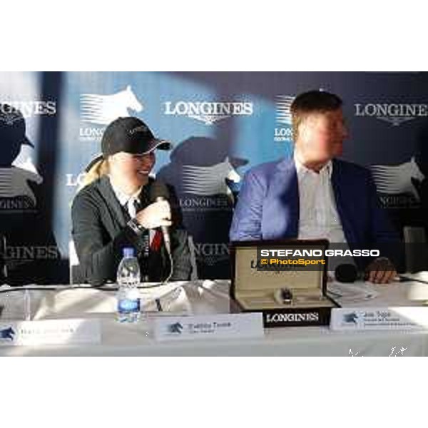 LGCT of Rome - Press conference - Evelina Tovek Rome - Stadio dei Marmi, 23rd september 2017 ph.Mario Grassia/LGCT