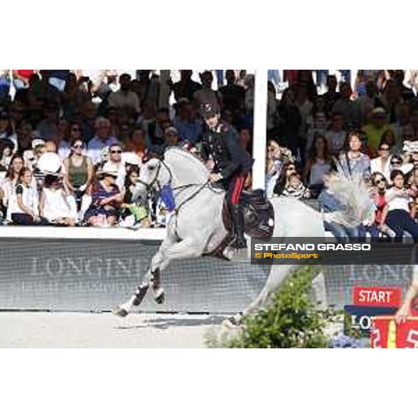 LGCT of Rome - Grand Prix - Emanuele Gaudiano on Caspar 232 Rome - Stadio dei Marmi, 23rd september 2017 ph.Stefano Grasso/LGCT