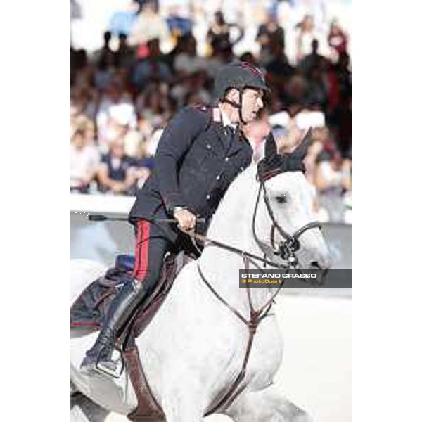 LGCT of Rome - Grand Prix - Emanuele Gaudiano on Caspar 232 Rome - Stadio dei Marmi, 23rd september 2017 ph.Stefano Grasso/LGCT