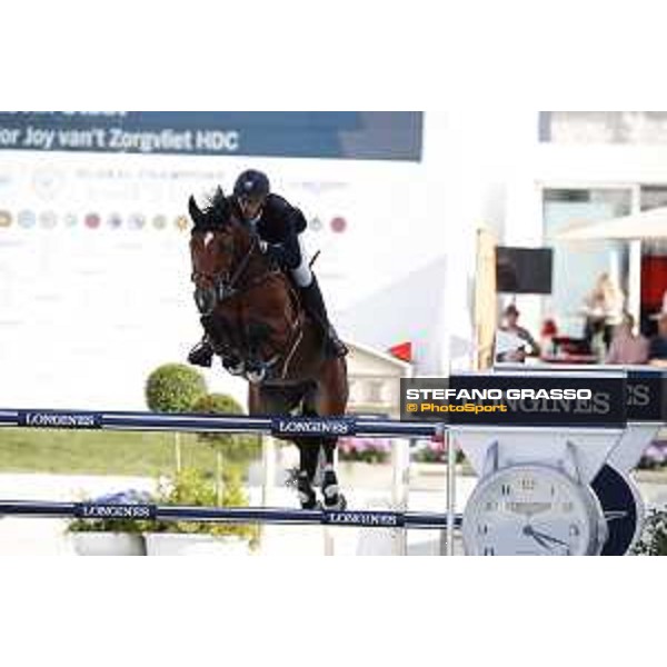 LGCT of Rome - Grand Prix - Kevin Staut on For Joy van’t Zorgvliet HDC Rome - Stadio dei Marmi, 23rd september 2017 ph.Stefano Grasso/LGCT