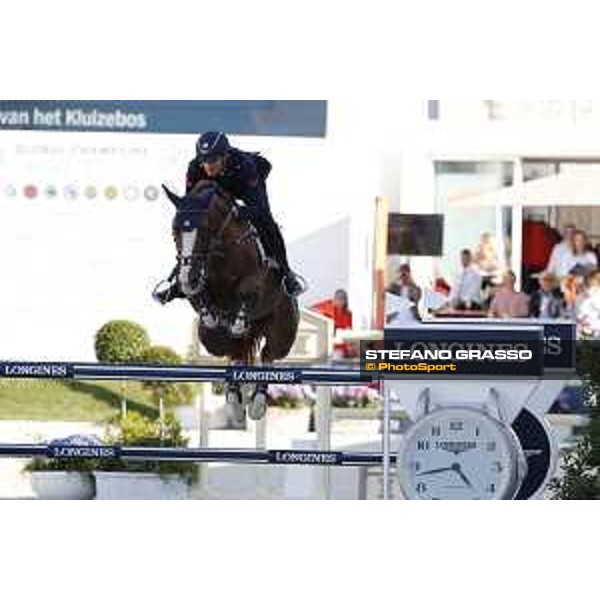 LGCT of Rome - Grand Prix - Lorenzo De Luca on Halifax van het Kluizebos Rome - Stadio dei Marmi, 23rd september 2017 ph.Stefano Grasso/LGCT