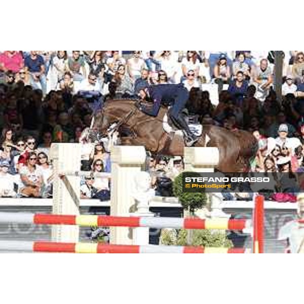 LGCT of Rome - Grand Prix - Lorenzo De Luca on Halifax van het Kluizebos Rome - Stadio dei Marmi, 23rd september 2017 ph.Stefano Grasso/LGCT