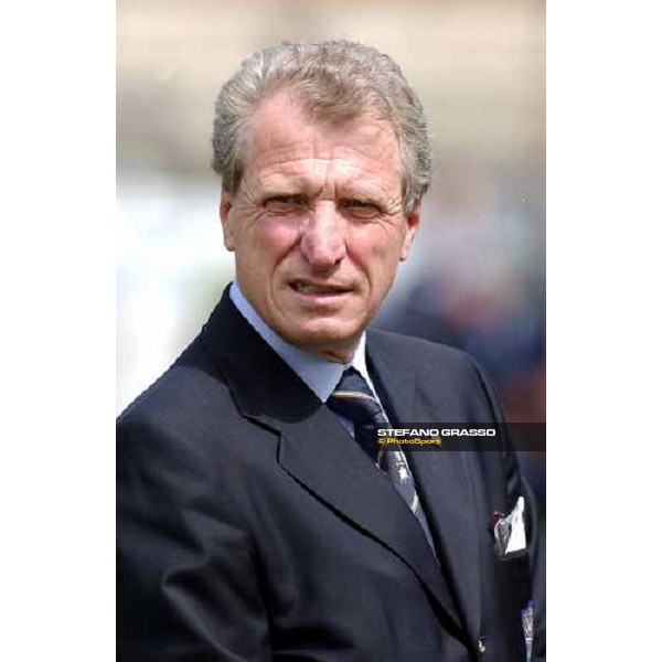 Cesare Croce - President of Fise Nation\'s Cup 2004 Rome Piazza di Siena 28th may 2004 ph.Stefano Grasso