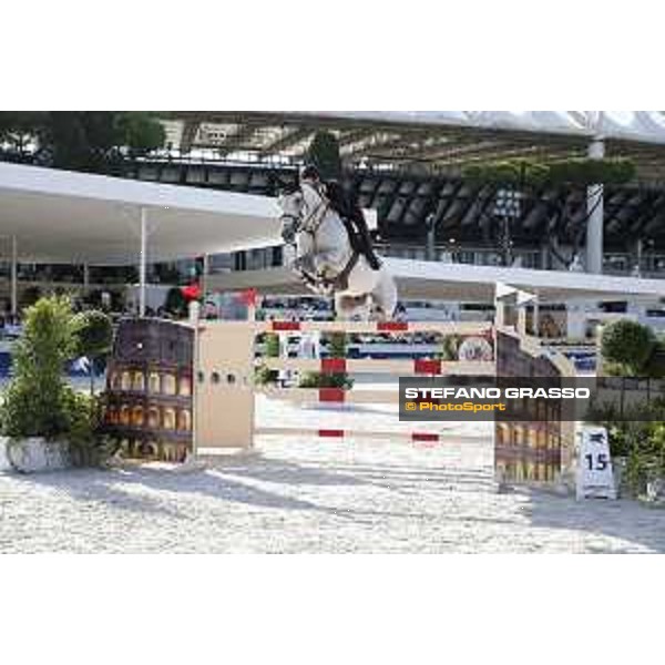LGCT of Rome - Grand Prix - Emanuele Gaudiano on Caspar 232 Rome - Stadio dei Marmi, 23rd september 2017 ph.Stefano Grasso/LGCT