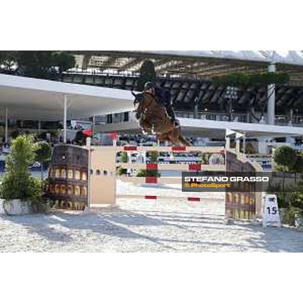 LGCT of Rome - Grand Prix - Lorenzo De Luca on Halifax van het Kluizebos Rome - Stadio dei Marmi, 23rd september 2017 ph.Stefano Grasso/LGCT