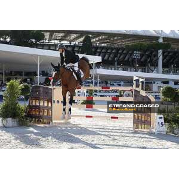 LGCT of Rome - Grand Prix - Eric Lamaze on Coco Bongo Rome - Stadio dei Marmi, 23rd september 2017 ph.Stefano Grasso/LGCT