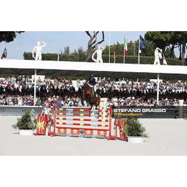 LGCT of Rome - Grand Prix - Max Kuhner on Chardonnay 79 Rome - Stadio dei Marmi, 23rd september 2017 ph.Stefano Grasso/LGCTLGCT of Rome - Grand Prix - Janika Sprunger on Bacardi VDL Rome - Stadio dei Marmi, 23rd september 2017 ph.Stefano Grasso/LGCT