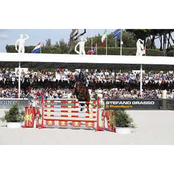 LGCT of Rome - Grand Prix - Peder Fredricson on H&M Christian K Rome - Stadio dei Marmi, 23rd september 2017 ph.Stefano Grasso/LGCT