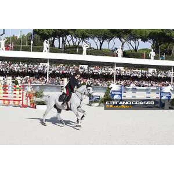 LGCT of Rome - Grand Prix - Emanuele Gaudiano on Caspar 232 Rome - Stadio dei Marmi, 23rd september 2017 ph.Stefano Grasso/LGCT