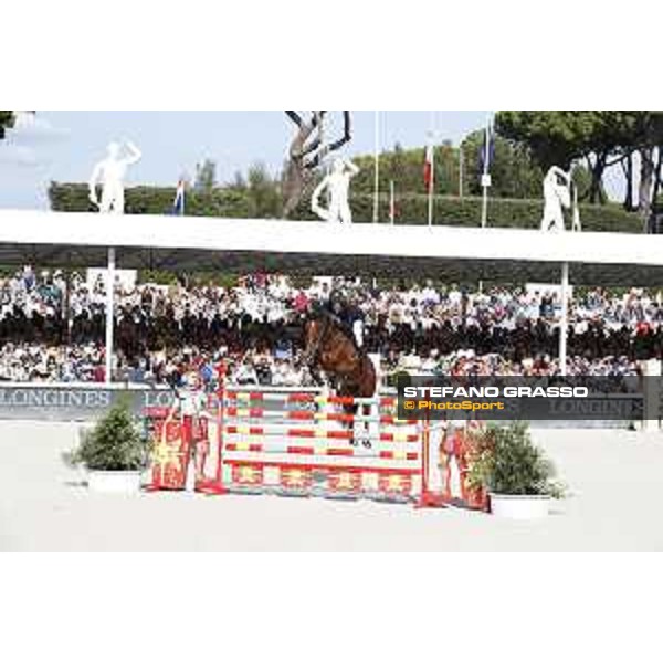 LGCT of Rome - Grand Prix - Kevin Staut on For Joy van’t Zorgvliet HDC Rome - Stadio dei Marmi, 23rd september 2017 ph.Stefano Grasso/LGCT