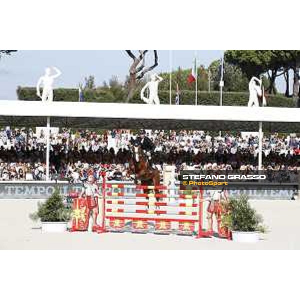 LGCT of Rome - Grand Prix - Marcus Ehning on Funky Fred Rome - Stadio dei Marmi, 23rd september 2017 ph.Stefano Grasso/LGCT