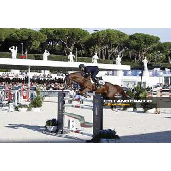 LGCT of Rome - Grand Prix - Lorenzo De Luca on Halifax van het Kluizebos Rome - Stadio dei Marmi, 23rd september 2017 ph.Stefano Grasso/LGCT