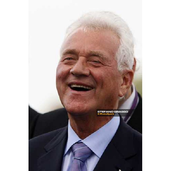 Frank Stronach in the winner circle of the Breeeder\'s Cup Distaff at Monmouth Park racetrack Monmouth Park, 27th october 2007 ph. Stefano Grasso