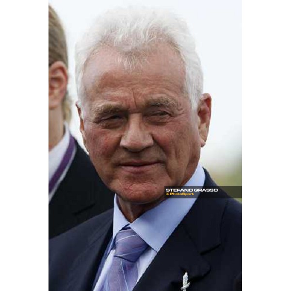 Frank Stronach in the winner circle of the Breeeder\'s Cup Distaff at Monmouth Park racetrack Monmouth Park, 27th october 2007 ph. Stefano Grasso