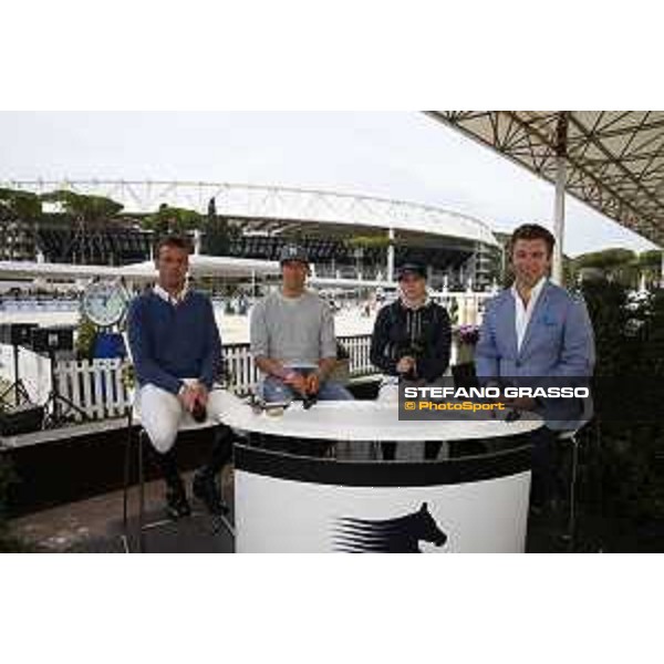 LGCT of Rome - The Studio - Harrie Smolders, Henrik von Eckermann, Evelina Tovek and Steven Wilde - Rome, Stadio dei Marmi - 24 September 2017 - ph.Mario Grassia/LGCT