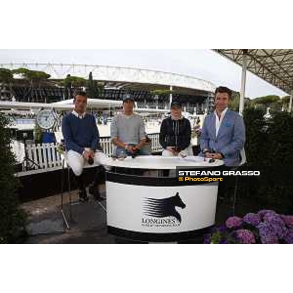 LGCT of Rome - The Studio - Harrie Smolders, Henrik von Eckermann, Evelina Tovek and Steven Wilde - Rome, Stadio dei Marmi - 24 September 2017 - ph.Mario Grassia/LGCT