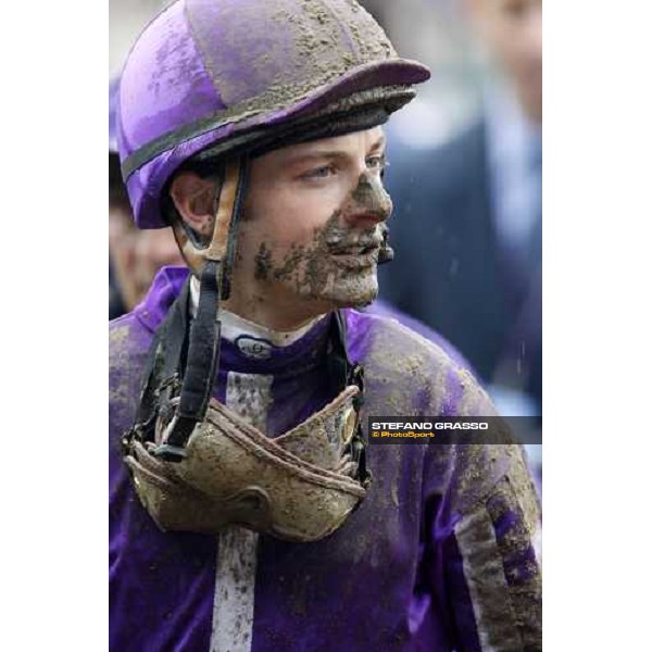 Julien Leparoux after the Breeeder\'s Cup Juvenile Fillies at Monmouth Park racetrack Monmouth Park, 27th october 2007 ph. Stefano Grasso