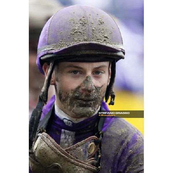 Julien Leparoux after the Breeeder\'s Cup Juvenile Fillies at Monmouth Park racetrack Monmouth Park, 27th october 2007 ph. Stefano Grasso