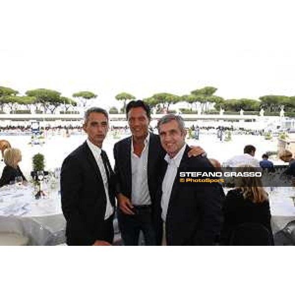 LGCT of Rome - Armando Di Ruzza, Diego Nepi and Marco Di Paola - Rome, Stadio dei Marmi - 24 September 2017 - ph.Mario Grassia/LGCT