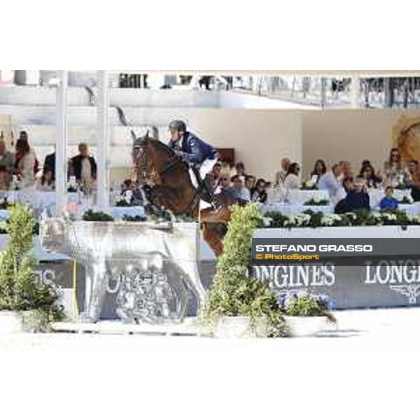 LGCT of Rome - Class 10 - Piergiorgio Bucci on Ugano de Coquerie - Rome, Stadio dei Marmi - 23 September 2017 - ph.Stefano Grasso/LGCT