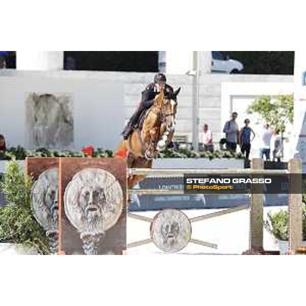 LGCT of Rome - Class 10 - Emanuele Gaudiano on Chalou - Rome, Stadio dei Marmi - 23 September 2017 - ph.Stefano Grasso/LGCT