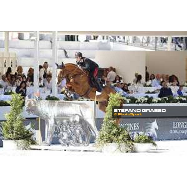 LGCT of Rome - Class 10 - Emanuele Gaudiano on Chalou - Rome, Stadio dei Marmi - 23 September 2017 - ph.Stefano Grasso/LGCT