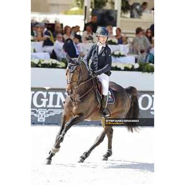 LGCT of Rome - Class 10 - Lauren Hough on Quantas 15 - Rome, Stadio dei Marmi - 23 September 2017 - ph.Stefano Grasso/LGCT