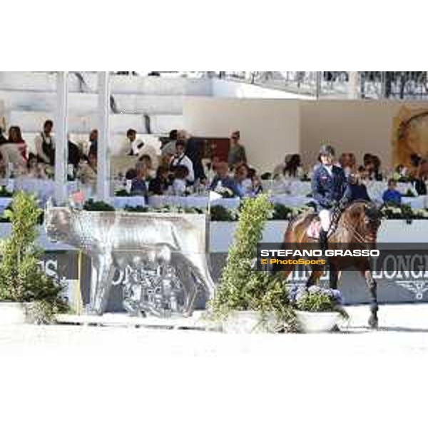 LGCT of Rome - Class 10 - Piergiorgio Bucci on Ugano de Coquerie - Rome, Stadio dei Marmi - 23 September 2017 - ph.Stefano Grasso/LGCT