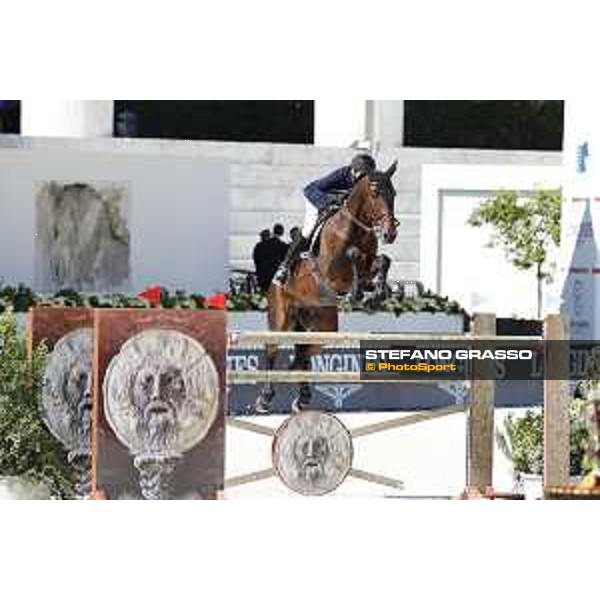 LGCT of Rome - Class 10 - Piergiorgio Bucci on Ugano de Coquerie - Rome, Stadio dei Marmi - 23 September 2017 - ph.Stefano Grasso/LGCT